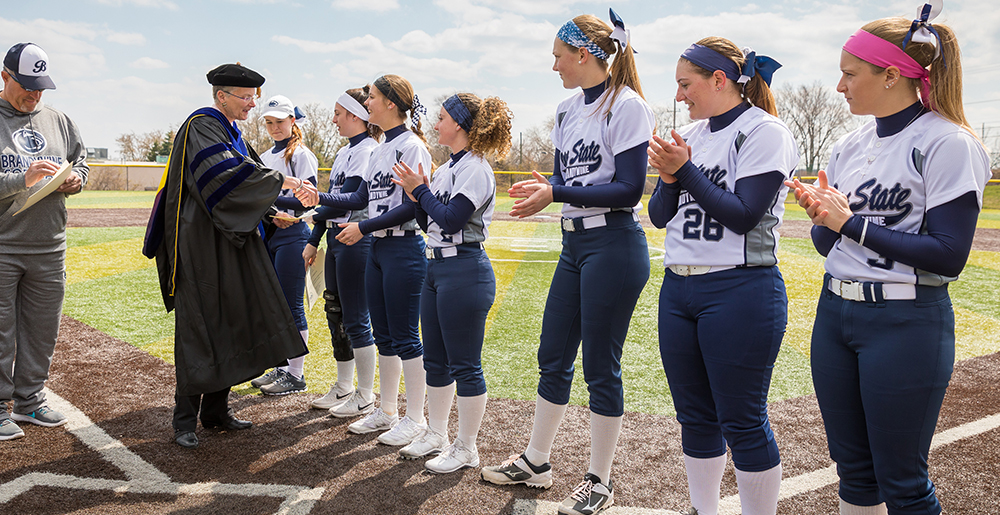 Brandywine softball academic achievement award winners