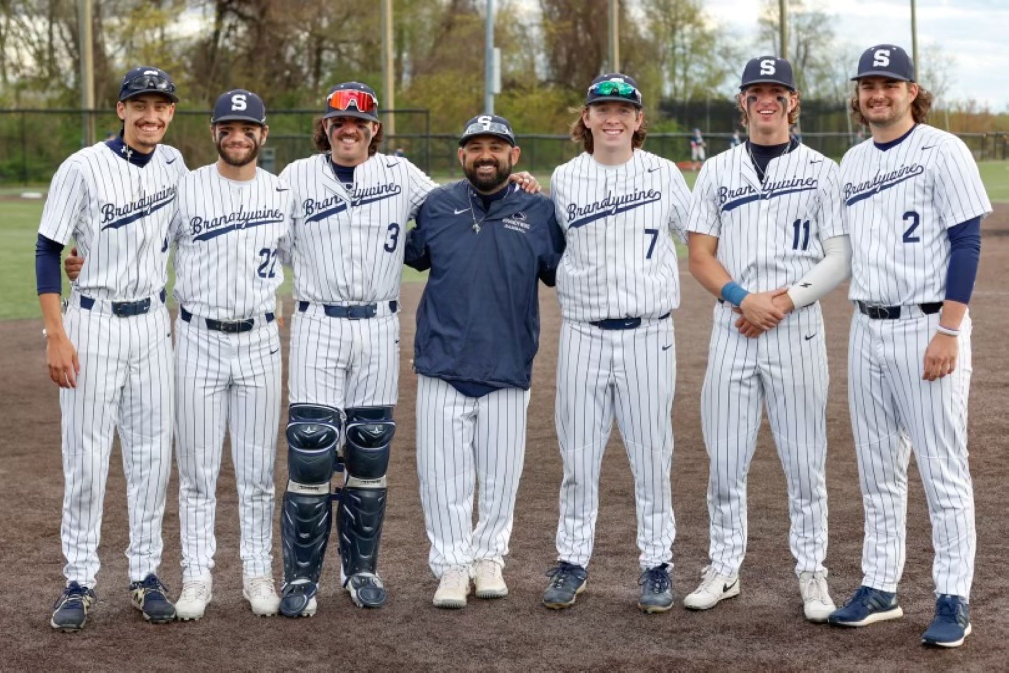 2024 Penn State Brandywine baseball seniors