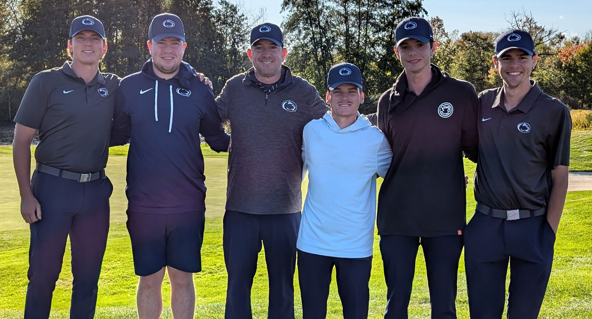 2024-25 Penn State Brandywine golf team