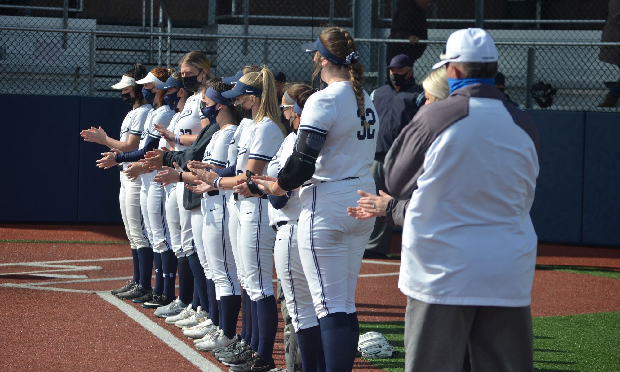 Penn State Brandywine softball team