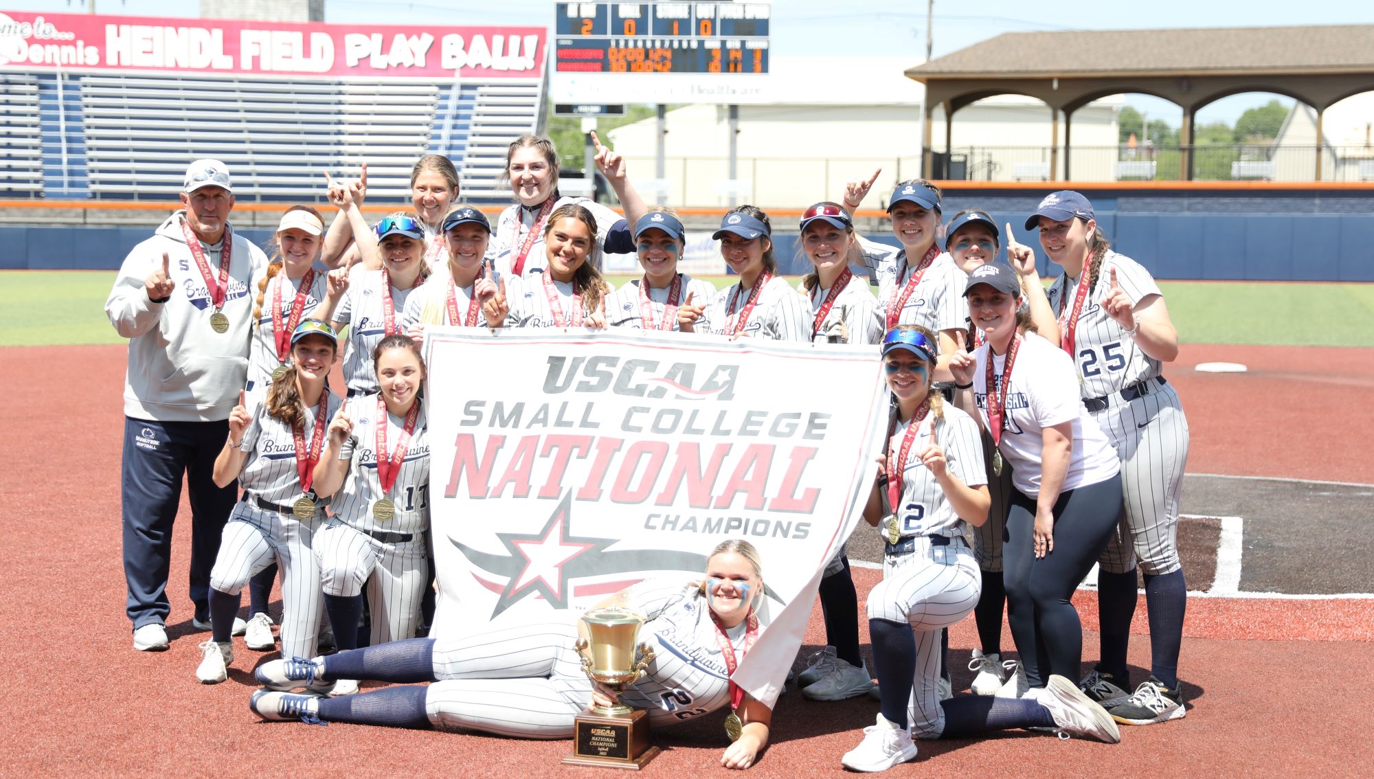 2023 USCAA National Champion Penn State Brandywine