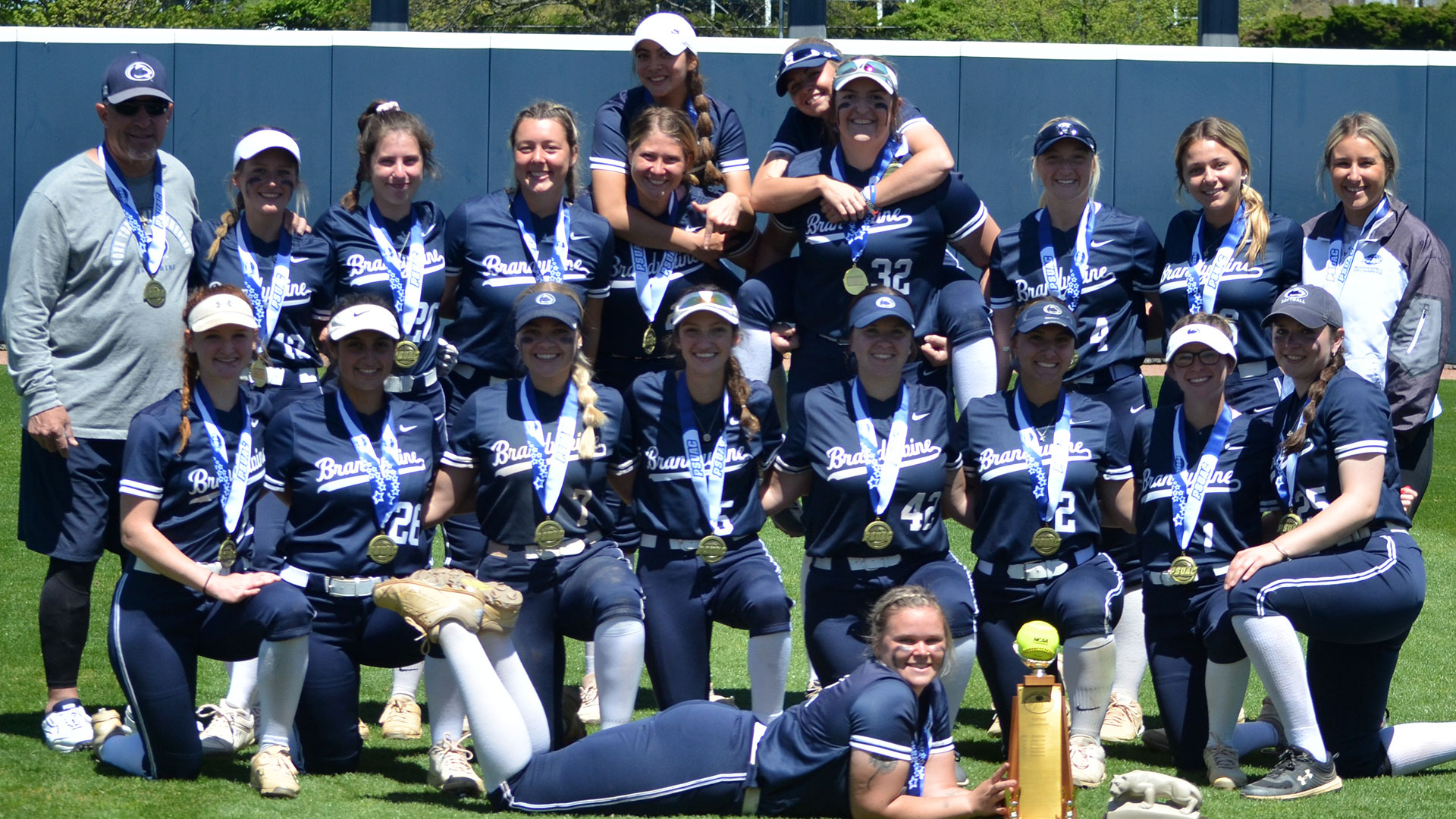2022 Penn State Brandywine softball team