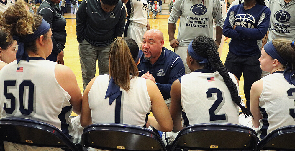 Brandywine women's basketball 2018