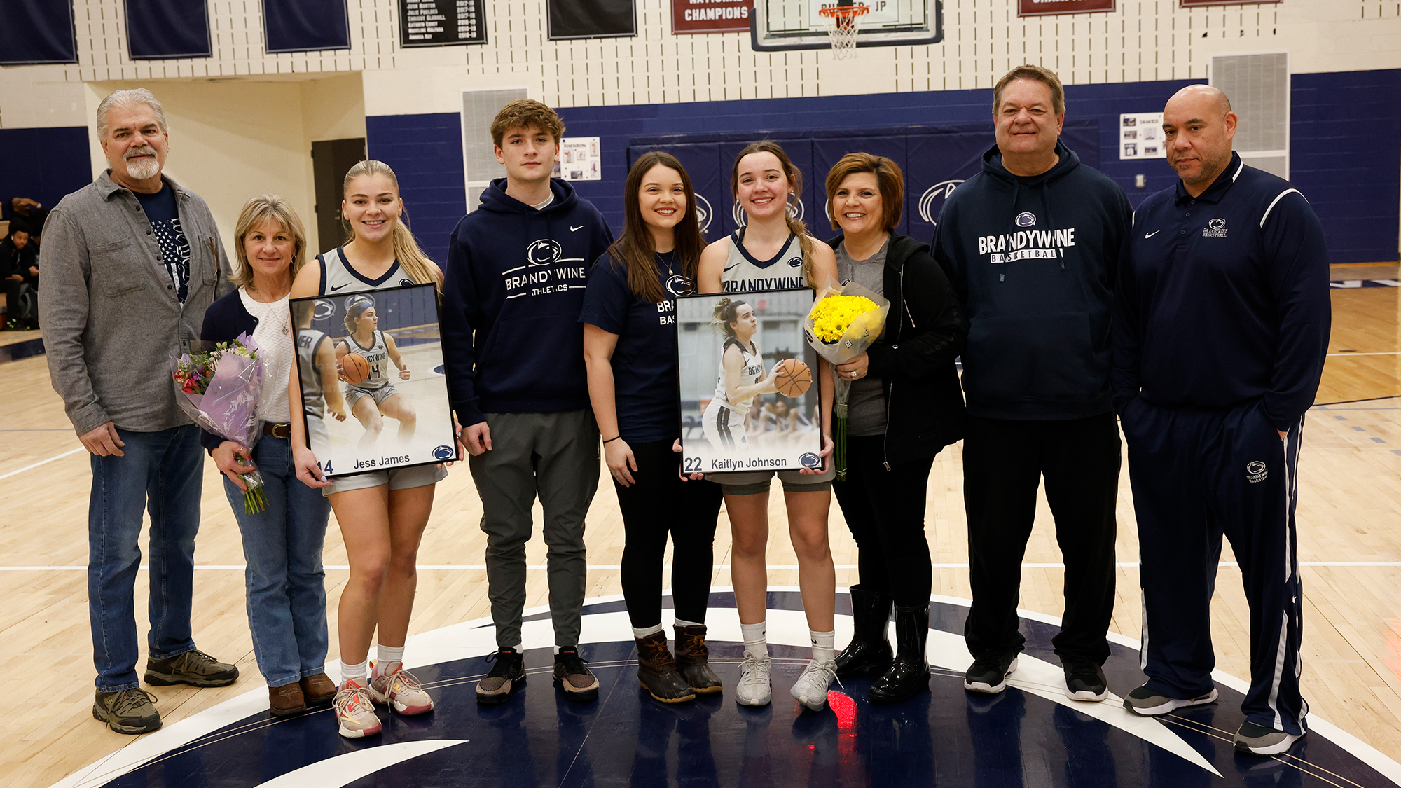Brandywine women's basketball seniors