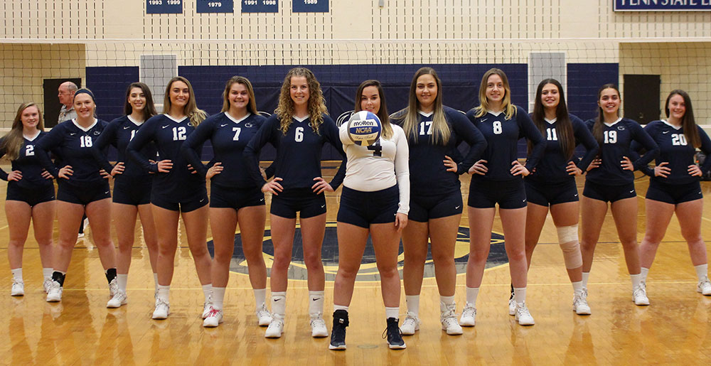 2018 Penn State Brandywine Volleyball