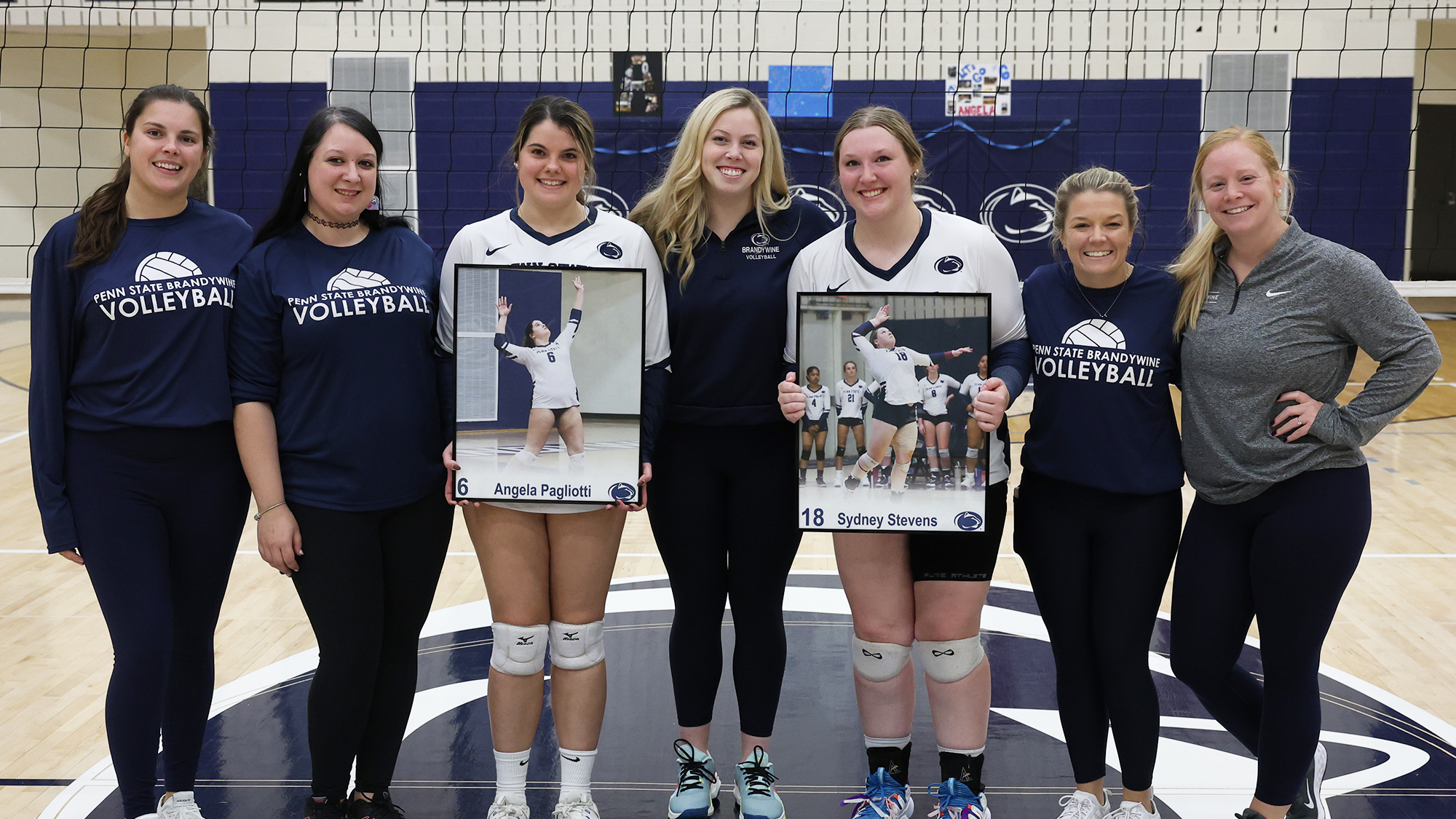 Brandywine seniors and coaching staff
